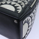 LOUIS VUITTON LV Buildings Minodiere Hand Bag Black M55728 LV Auth 70445SM-17