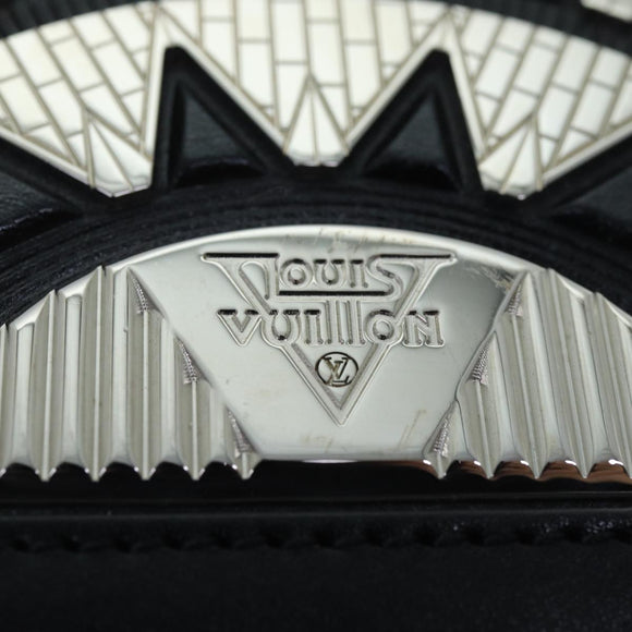 LOUIS VUITTON LV Buildings Minodiere Hand Bag Black M55728 LV Auth 70445SM
