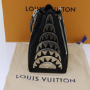 LOUIS VUITTON LV Buildings Minodiere Hand Bag Black M55728 LV Auth 70445SM-12