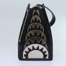 LOUIS VUITTON LV Buildings Minodiere Hand Bag Black M55728 LV Auth 70445SM-4