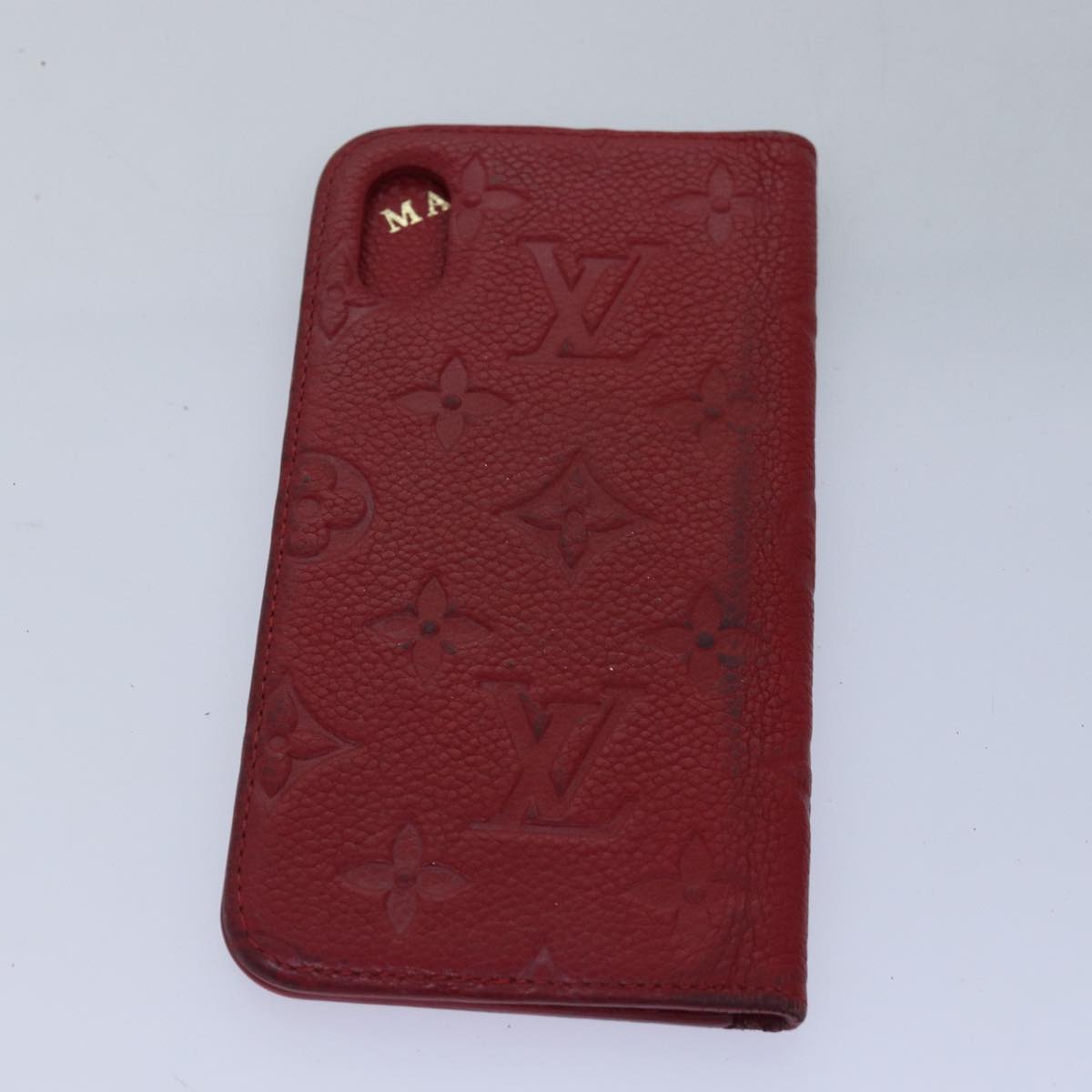 LOUIS VUITTON Monogram Eclipse Epi iPhone Case 9Set LV Auth 70464