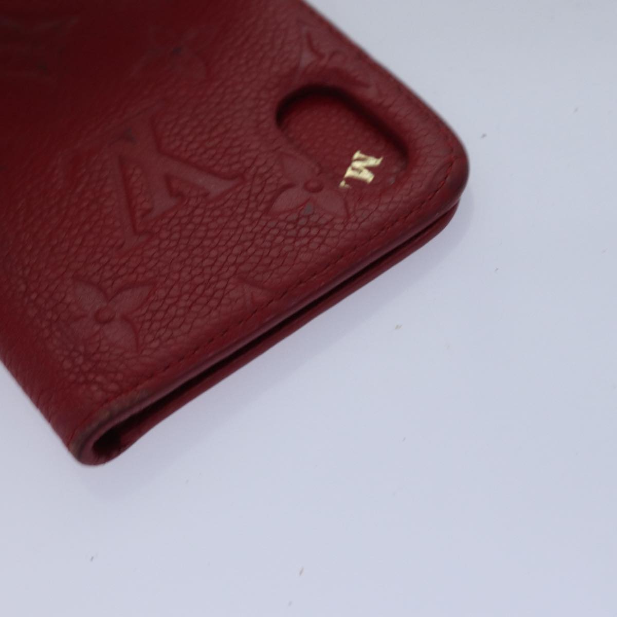 LOUIS VUITTON Monogram Eclipse Epi iPhone Case 9Set LV Auth 70464