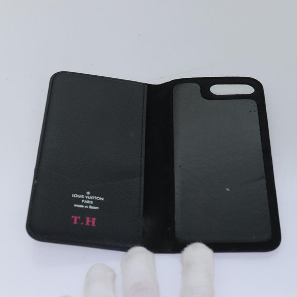 LOUIS VUITTON Monogram Eclipse Epi iPhone Case 9 Set LV Auth 70464