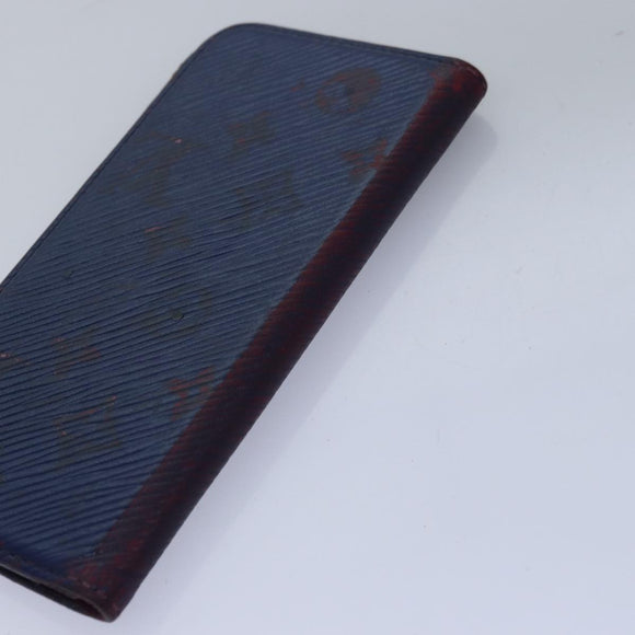 LOUIS VUITTON Monogram Eclipse Epi iPhone Case 9 Set LV Auth 70464