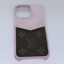 LOUIS VUITTON Monogram Eclipse Epi iPhone Case 9Set LV Auth 70464-37