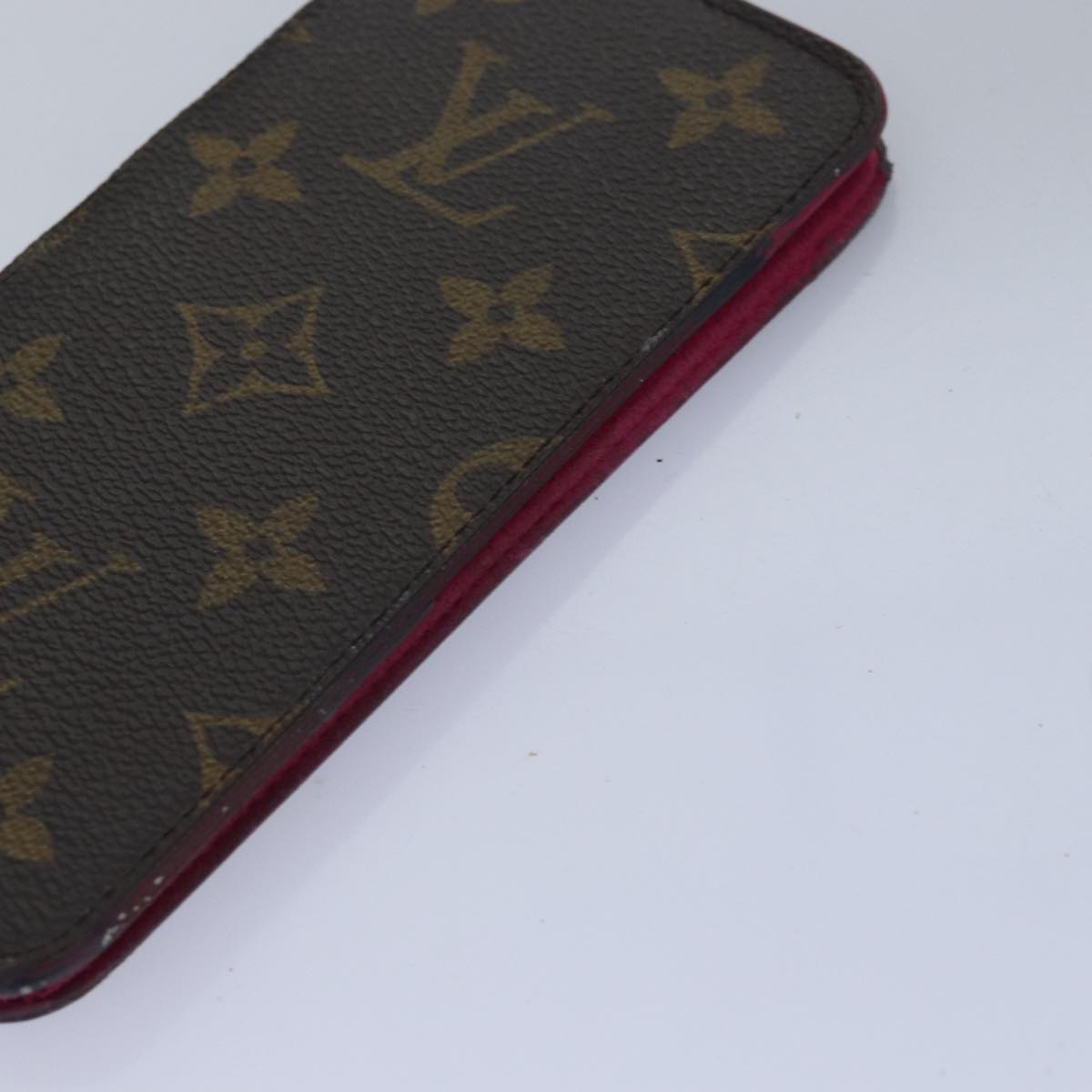 LOUIS VUITTON Monogram Eclipse Epi iPhone Case 9Set LV Auth 70464