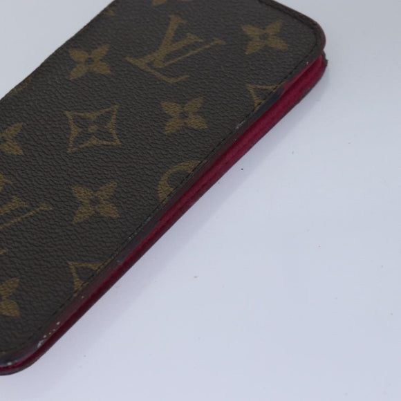 LOUIS VUITTON Monogram Eclipse Epi iPhone Case 9 Set LV Auth 70464