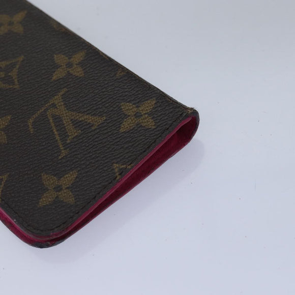 LOUIS VUITTON Monogram Eclipse Epi iPhone Case 9 Set LV Auth 70464