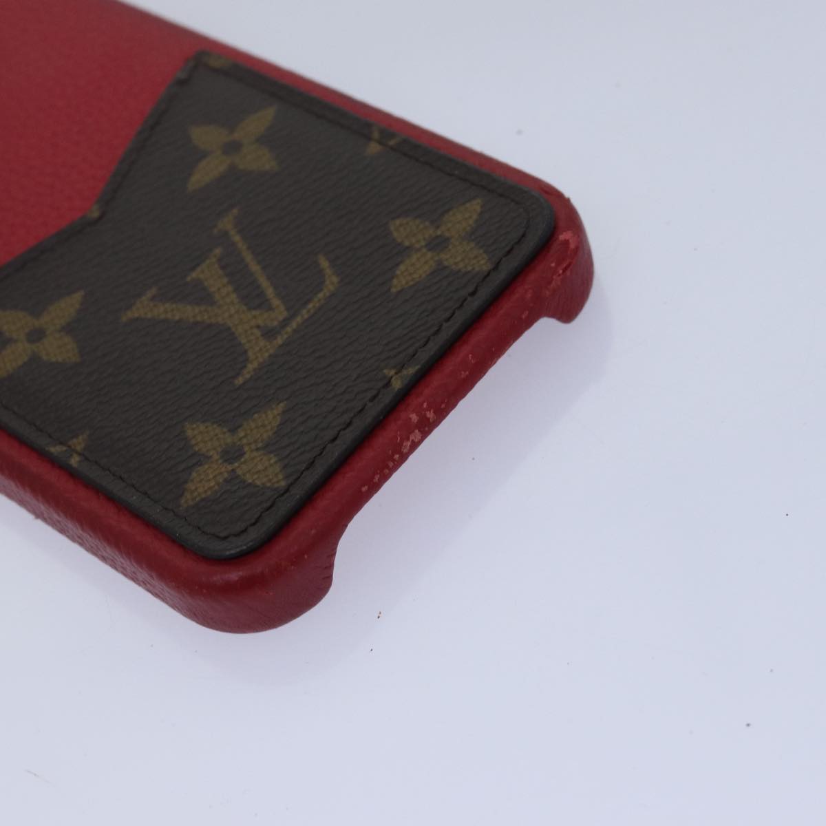 LOUIS VUITTON Monogram Eclipse Epi iPhone Case 9Set LV Auth 70464