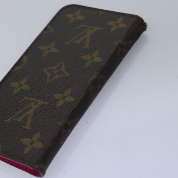 LOUIS VUITTON Monogram Eclipse Epi iPhone Case 9 Set LV Auth 70464