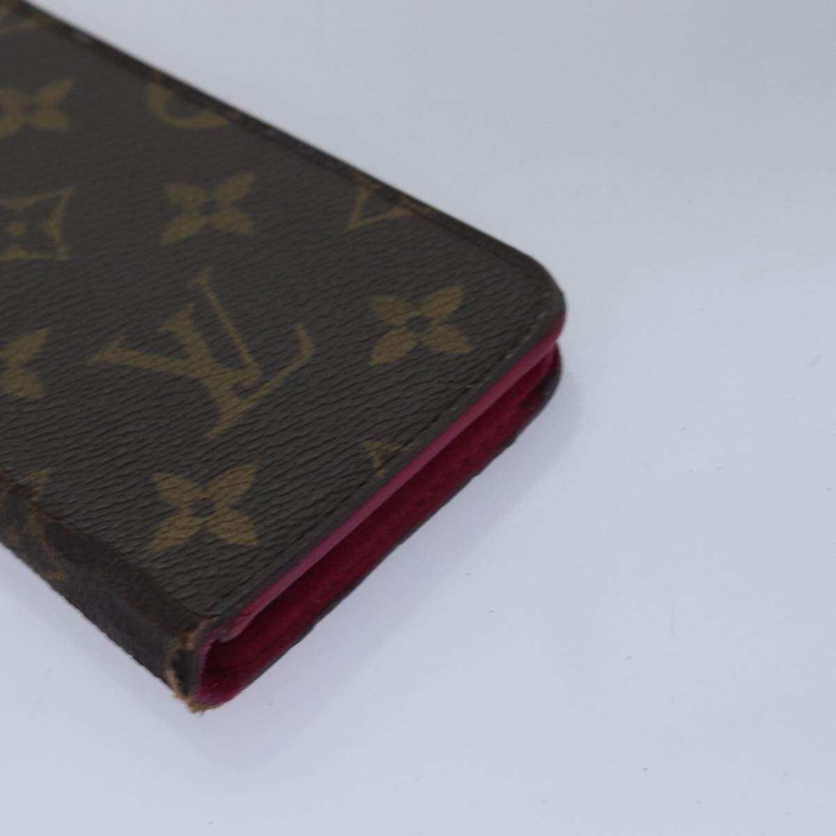 LOUIS VUITTON Monogram Eclipse Epi iPhone Case 9Set LV Auth 70464