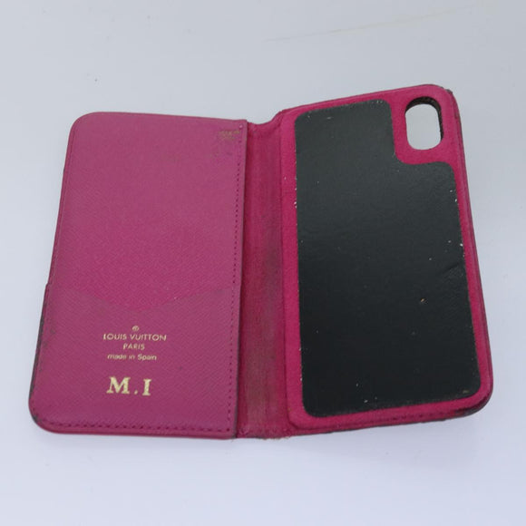 LOUIS VUITTON Monogram Eclipse Epi iPhone Case 9 Set LV Auth 70464
