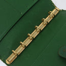 LOUIS VUITTON Epi Agenda PM Day Planner Cover Green R20054 LV Auth 70466-9