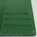 LOUIS VUITTON Epi Agenda PM Day Planner Cover Green R20054 LV Auth 70466-22