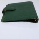 LOUIS VUITTON Epi Agenda PM Day Planner Cover Green R20054 LV Auth 70466-5