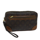 LOUIS VUITTON Monogram Marly Dragonne GM Clutch Bag M51825 LV Auth 70473-1