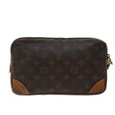 LOUIS VUITTON Monogram Marly Dragonne GM Clutch Bag M51825 LV Auth 70473-2
