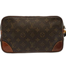 LOUIS VUITTON Monogram Marly Dragonne GM Clutch Bag M51825 LV Auth 70474-2