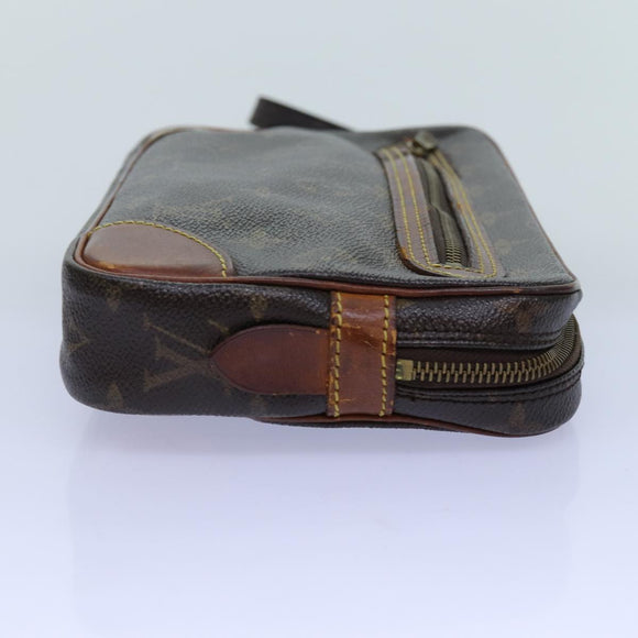 LOUIS VUITTON Monogram Marly Dragonne GM Clutch Bag M51825 LV Auth 70474