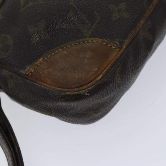 LOUIS VUITTON Monogram Marly Dragonne GM Clutch Bag M51825 LV Auth 70475