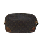 LOUIS VUITTON Monogram Marly Dragonne GM Clutch Tasche M51825 LV Auth 70475-2