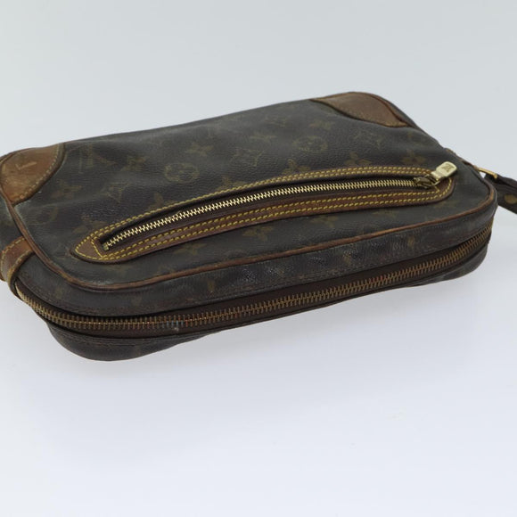 LOUIS VUITTON Monogram Marly Dragonne GM Clutch Bag M51825 LV Auth 70475