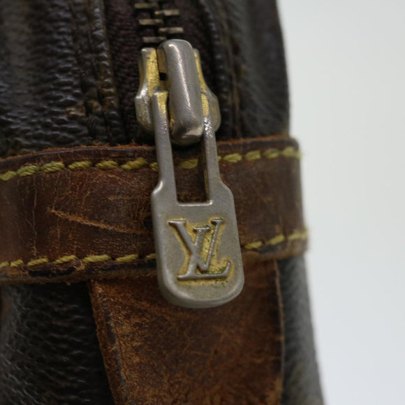 LOUIS VUITTON Monogram Compiegne 28 Clutch Bag M51845 LV Auth 70477