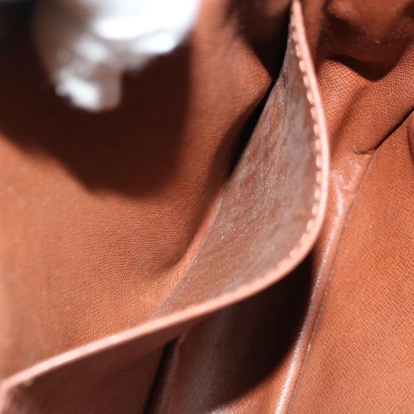 LOUIS VUITTON Monogram Compiegne 28 Clutch Bag M51845 LV Auth 70477