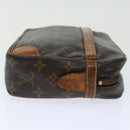 LOUIS VUITTON Monogram Compiegne 28 Clutch Bag M51845 LV Auth 70477-4