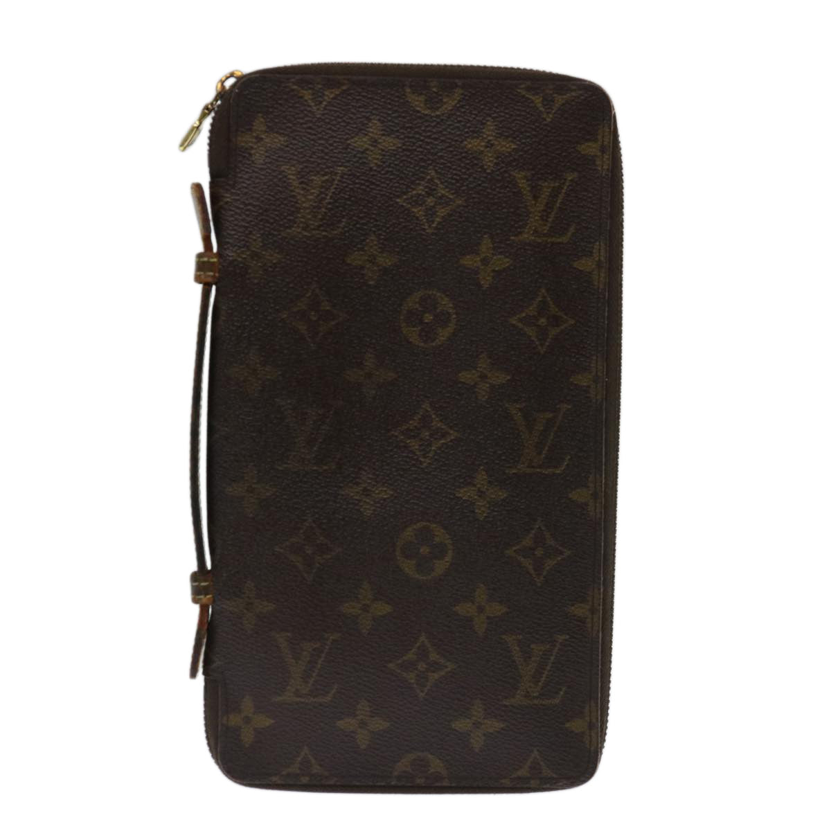 LOUIS VUITTON Monogram Poche Escapade Travel Case M60113 LV Auth 70483