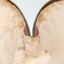 LOUIS VUITTON Monogram Trousse Demi Ronde Cosmetic Pouch M47520 LV Auth 70486-17