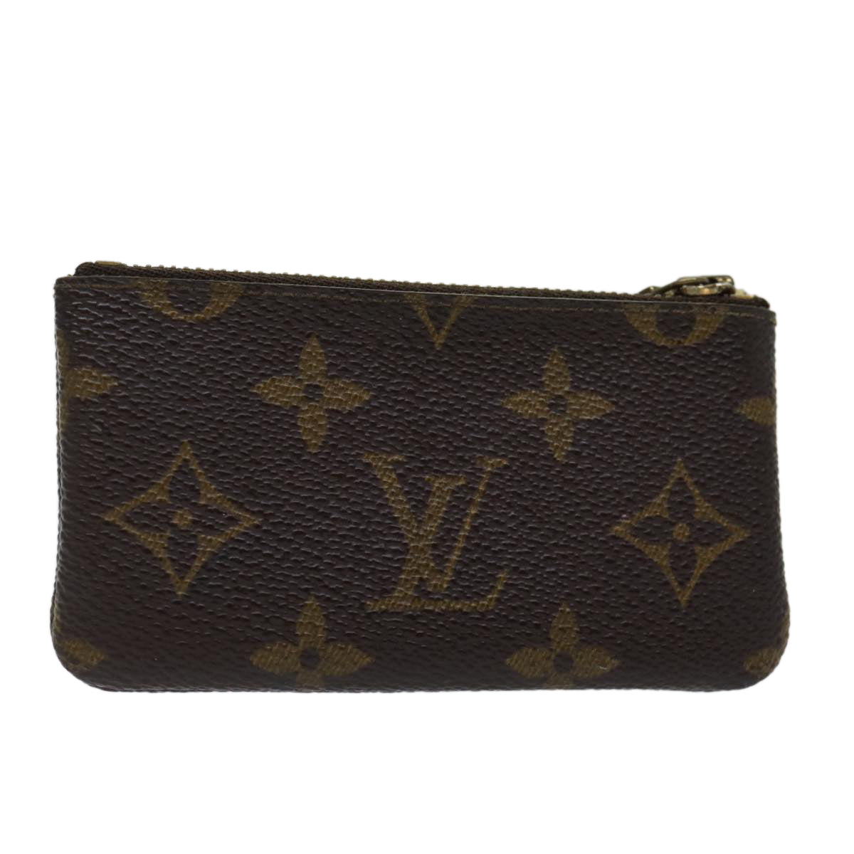 LOUIS VUITTON Monogram Pochette Cles Coin Purse M62650 LV Auth 70505 - 0