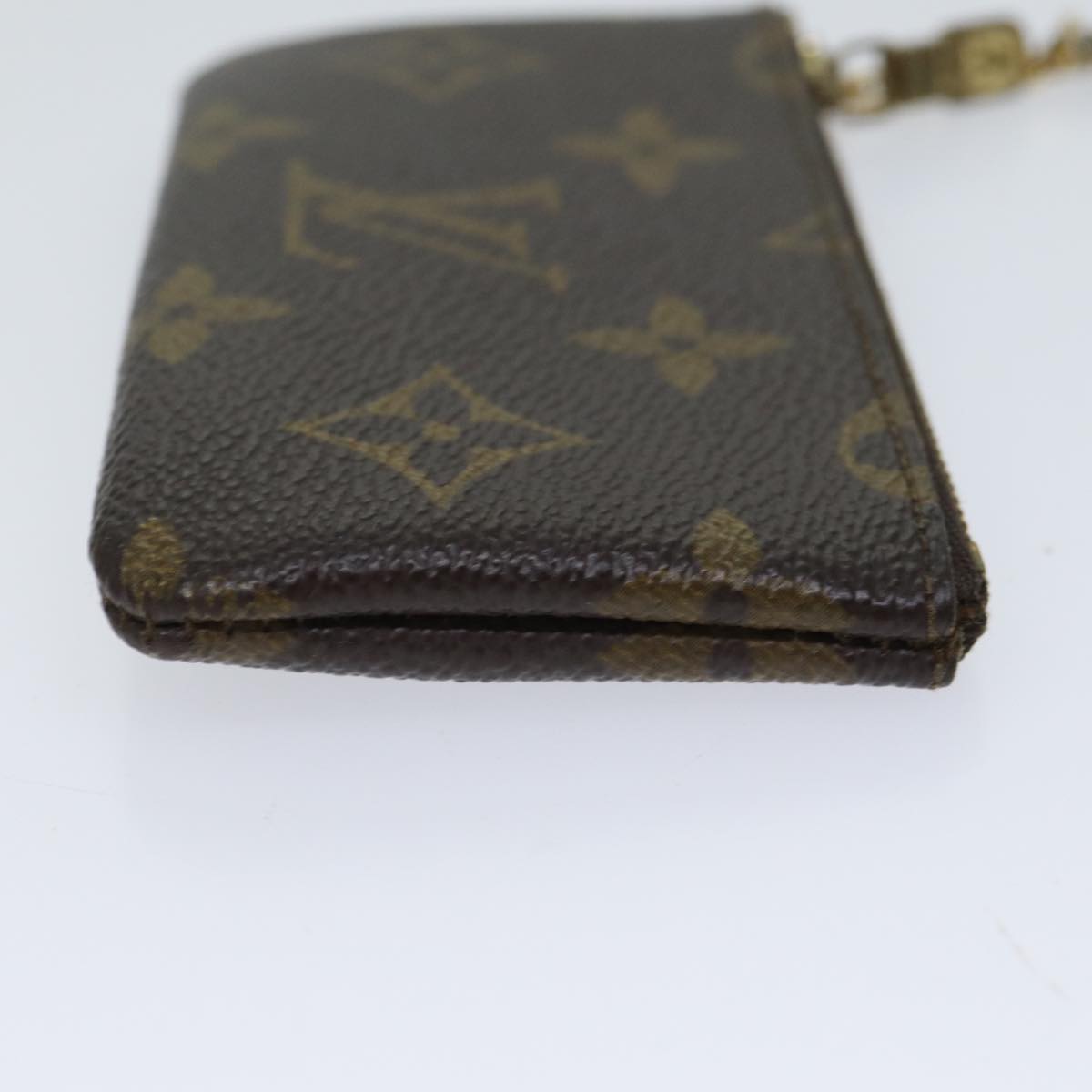 LOUIS VUITTON Monogram Pochette Cles Coin Purse M62650 LV Auth 70505