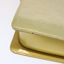 LOUIS VUITTON Monogram Vernis Motto Accessory Pouch Gris M91030 LV Auth 70506-16