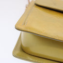 LOUIS VUITTON Monogram Vernis Motto Accessory Pouch Gris M91030 LV Auth 70506-14