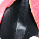 LOUIS VUITTON Epi Jeune Fille MM Shoulder Bag Red M52157 LV Auth 70508V-19