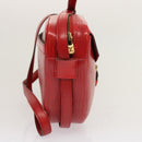 LOUIS VUITTON Epi Jeune Fille MM Shoulder Bag Red M52157 LV Auth 70508V-4
