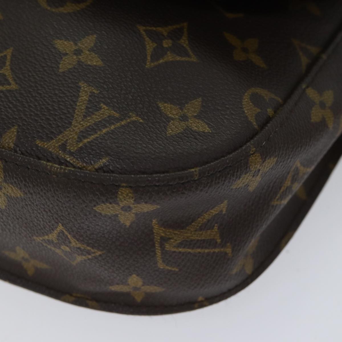 LOUIS VUITTON Monogram Saint Cloud GM Shoulder Bag M51242 LV Auth 70509