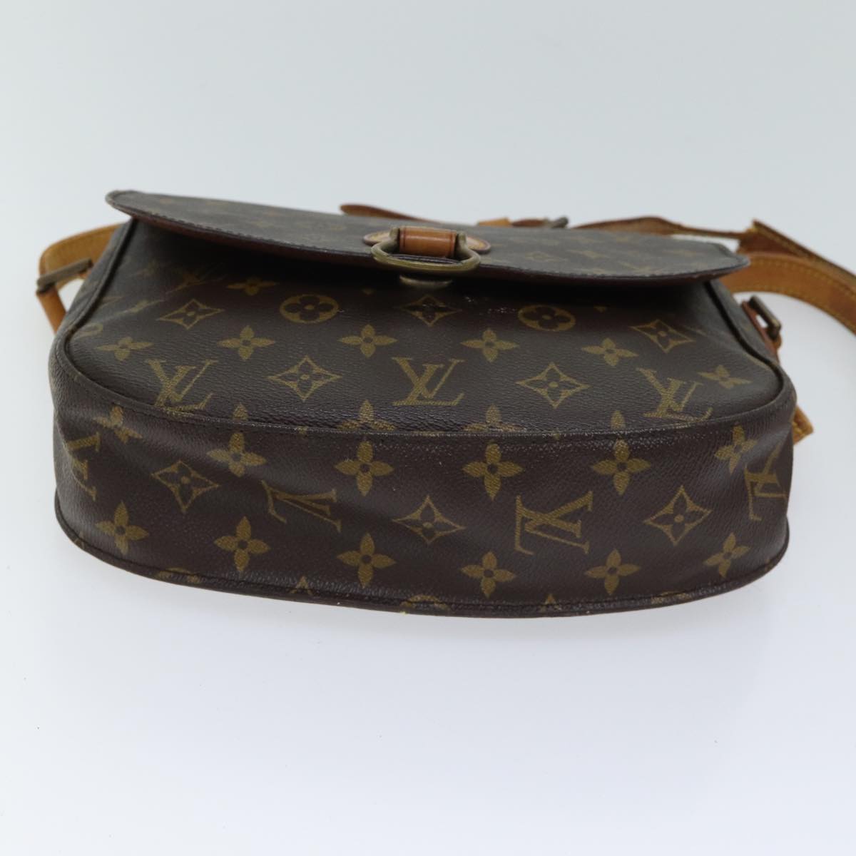 LOUIS VUITTON Monogram Saint Cloud GM Shoulder Bag M51242 LV Auth 70509