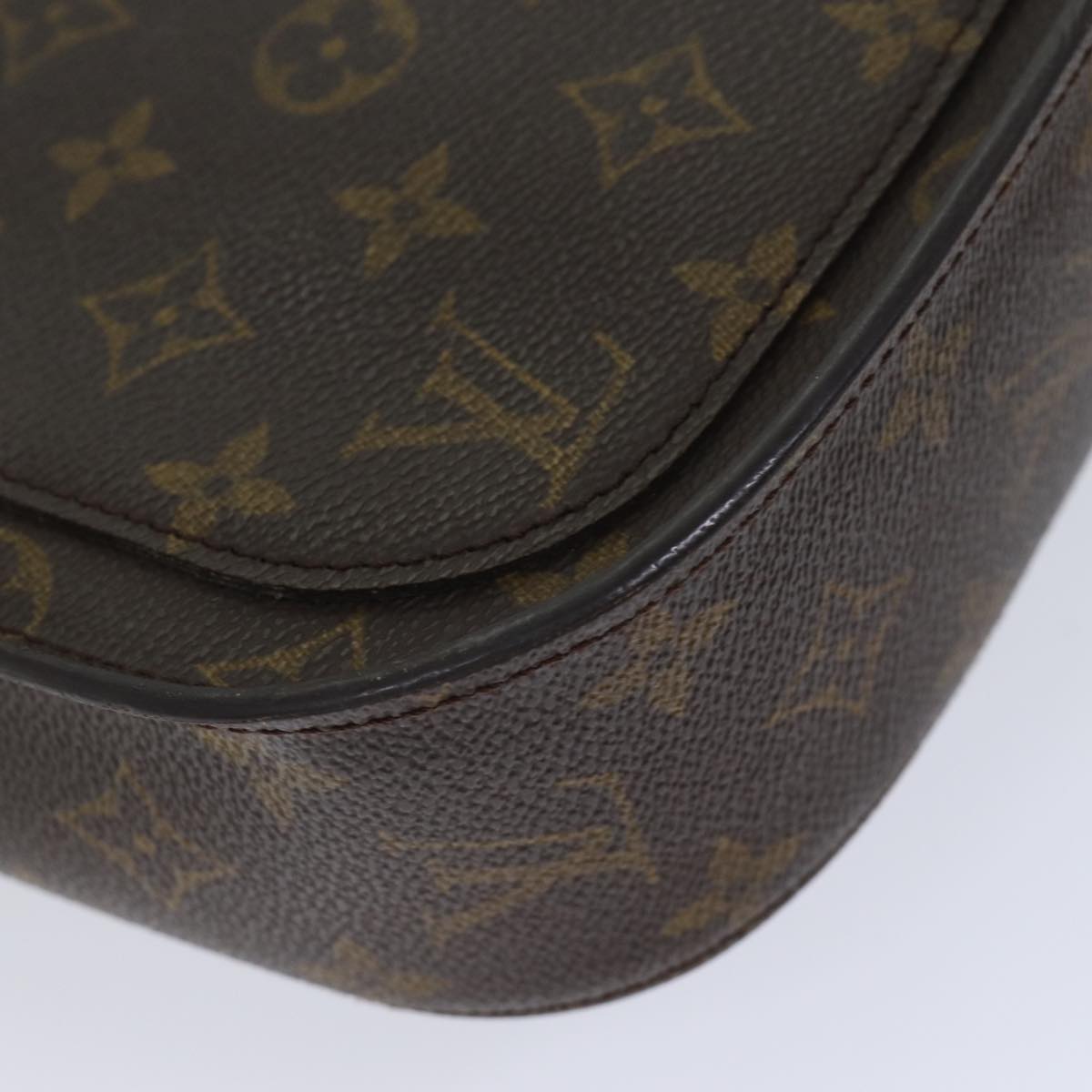 LOUIS VUITTON Monogram Saint Cloud GM Shoulder Bag M51242 LV Auth 70511