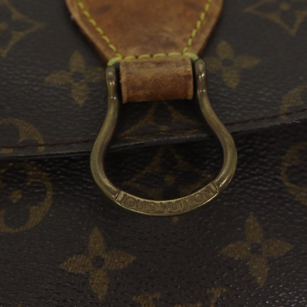 LOUIS VUITTON Monogram Saint Cloud GM Shoulder Bag M51242 LV Auth 70511