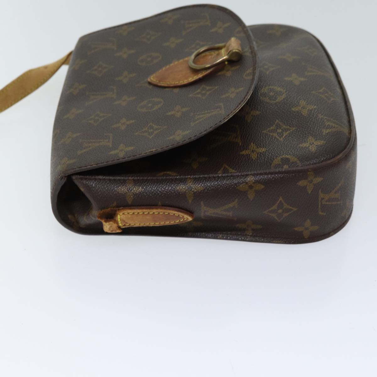 LOUIS VUITTON Monogram Saint Cloud GM Shoulder Bag M51242 LV Auth 70511