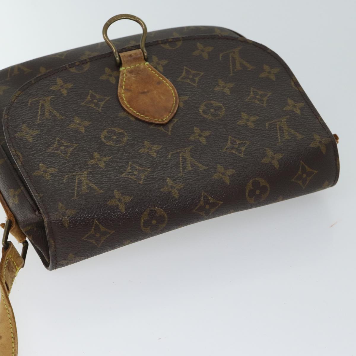 LOUIS VUITTON Monogram Saint Cloud GM Shoulder Bag M51242 LV Auth 70511