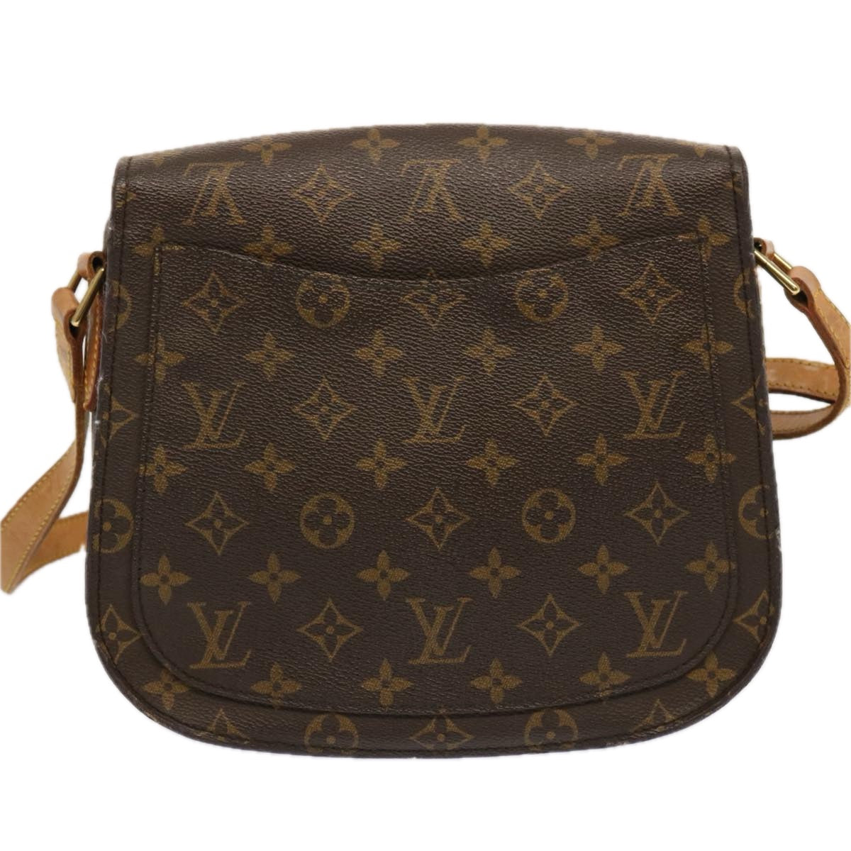 LOUIS VUITTON Monogram Saint Cloud GM Shoulder Bag M51242 LV Auth 70512