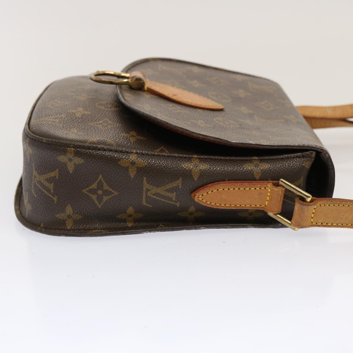 LOUIS VUITTON Monogram Saint Cloud GM Shoulder Bag M51242 LV Auth 70512