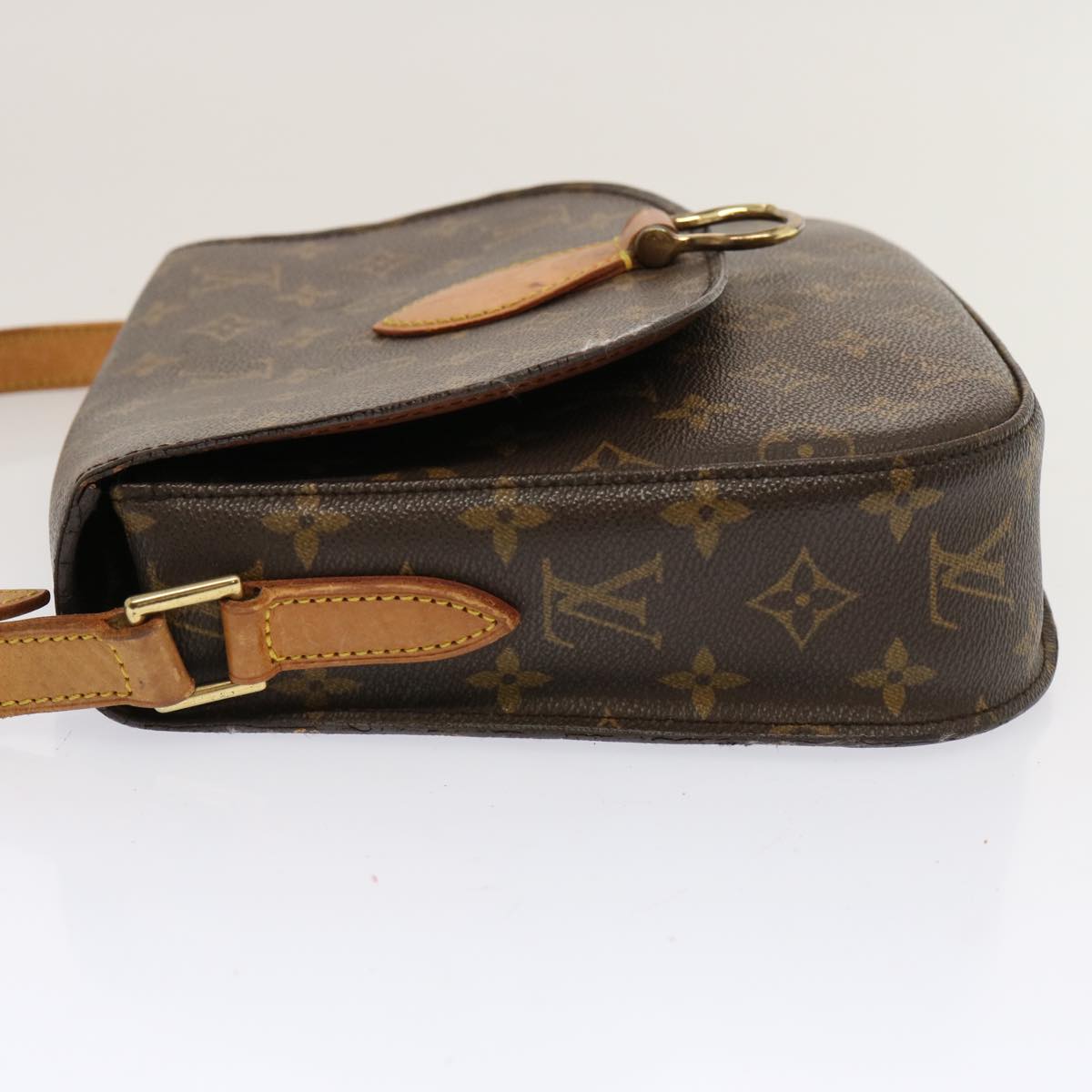 LOUIS VUITTON Monogram Saint Cloud GM Shoulder Bag M51242 LV Auth 70512