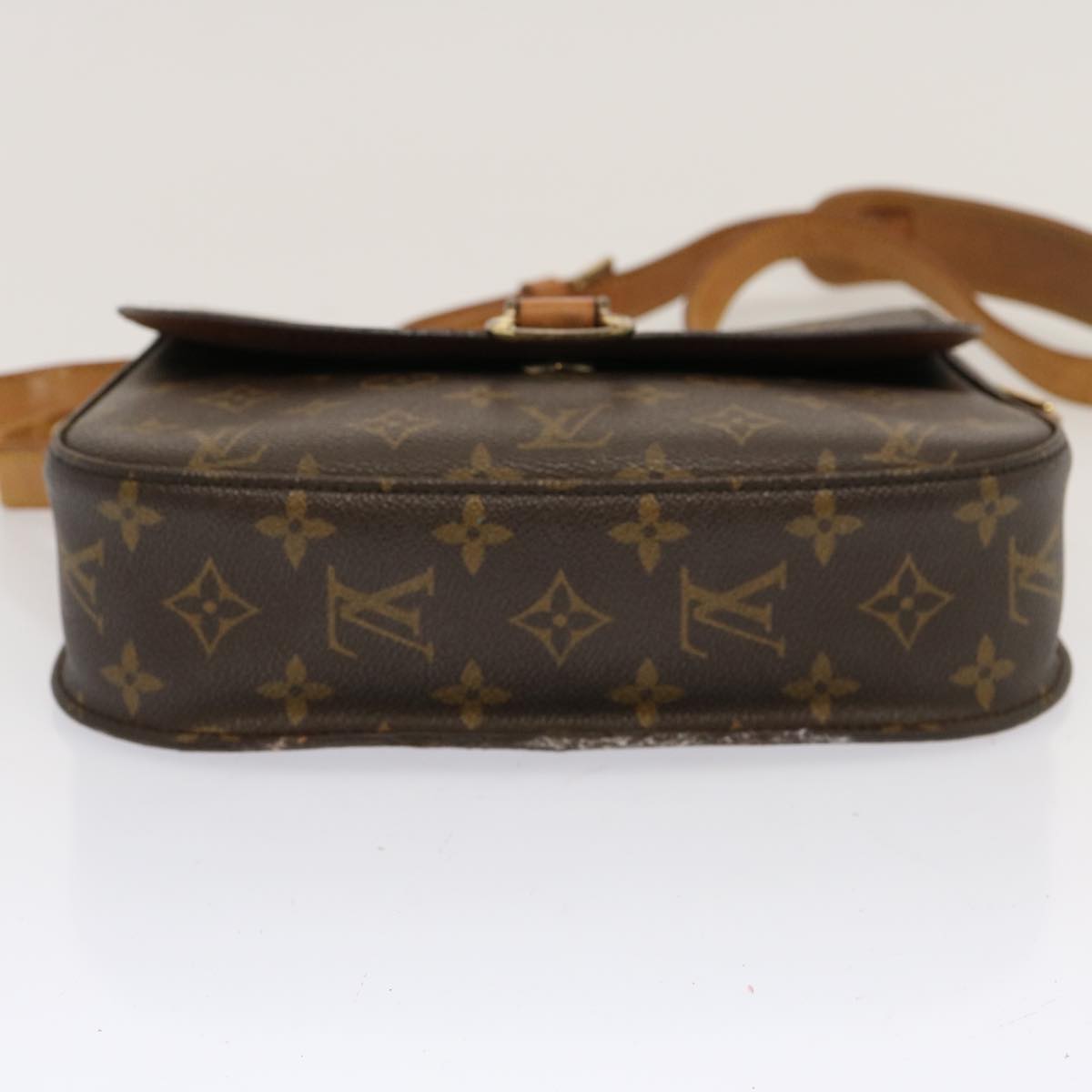 LOUIS VUITTON Monogram Saint Cloud GM Shoulder Bag M51242 LV Auth 70512