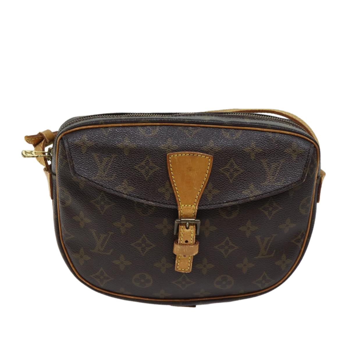 LOUIS VUITTON Monogram Jeune Fille MM Shoulder Bag M51226 LV Auth 70513