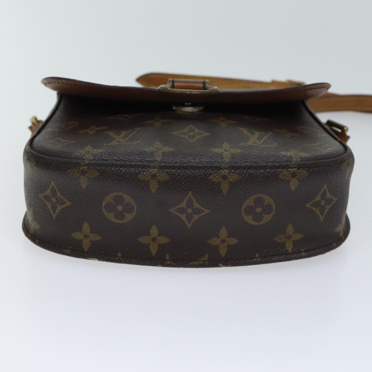 LOUIS VUITTON Monogram Saint Cloud MM Shoulder Bag M51243 LV Auth 70514