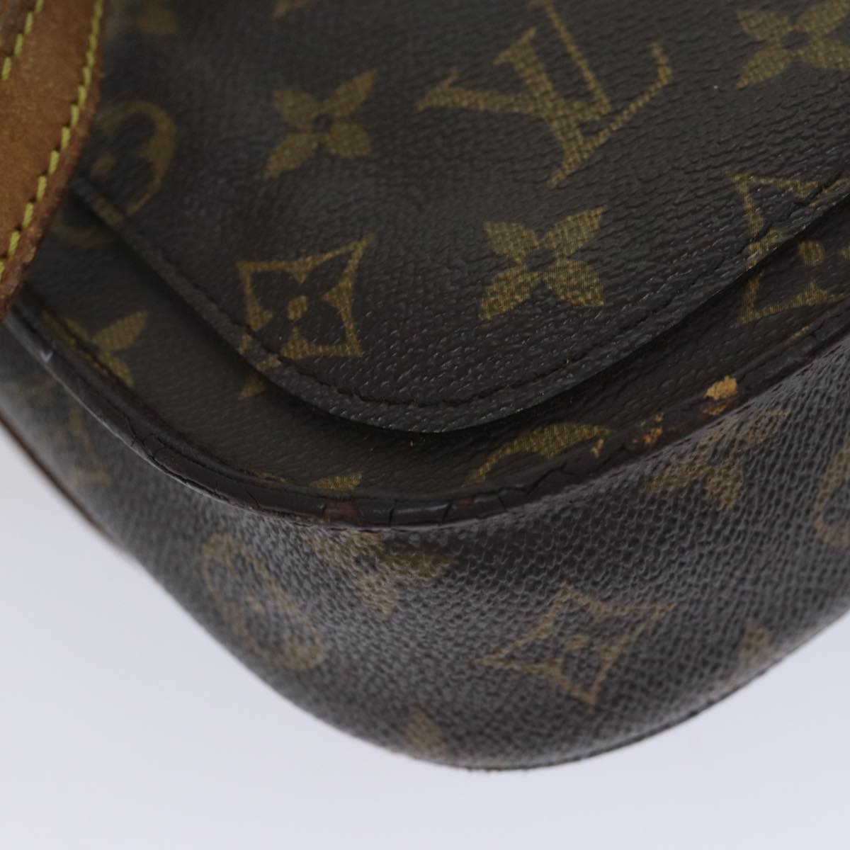 LOUIS VUITTON Monogram Saint Cloud MM Shoulder Bag M51243 LV Auth 70514